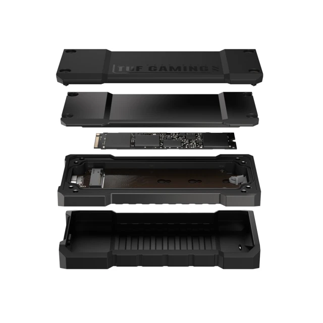 Внешний корпус Asus для SSD TUF Gaming A2 Black (4711387660225)