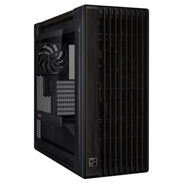 Корпус Asus ProArt PA602 Wood TG PWM Black (4711387664421)