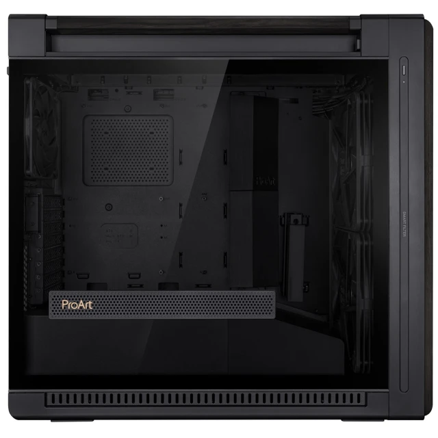 Корпус Asus ProArt PA602 Wood TG PWM Black (4711387664421)