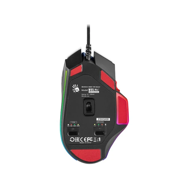 Миша A4Tech W95 Max USB Sports Navy (4711421985659)