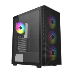 Корпус FSP M220-BA Mid Tower Black (4711498482280)