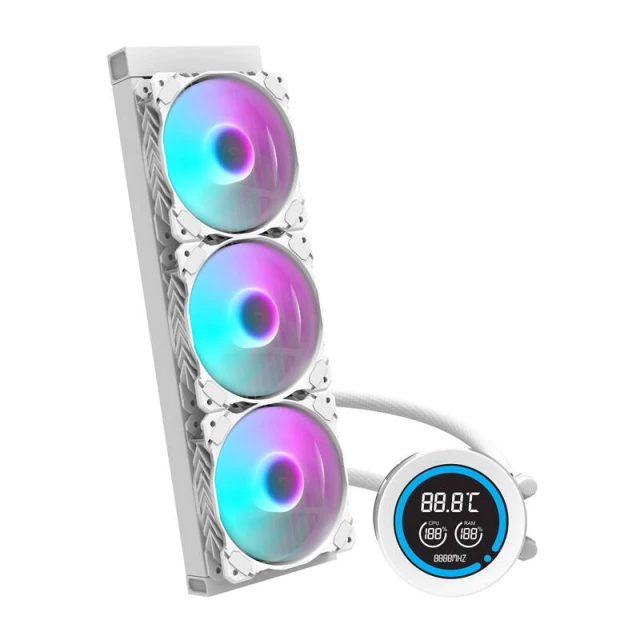 Водяне охолодження Darkflash DN-D360 120mm x3 White