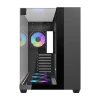 Корпус компьютера Darkflash TH285 + 4 вентилятора (Black)