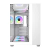 Корпус комп'ютерний Darkflash TH285 White + 4 вентилятори