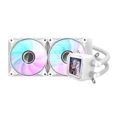 Водяне охолодження Darkflash DV240S 120mm x2 White (DV240S)