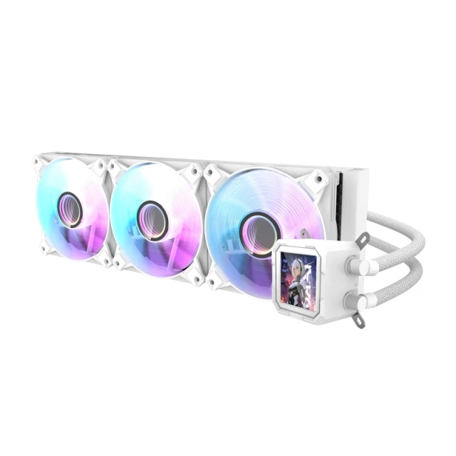 Водяне охолодження Darkflash DV360S 3x120mm White (DV360S WHITE)