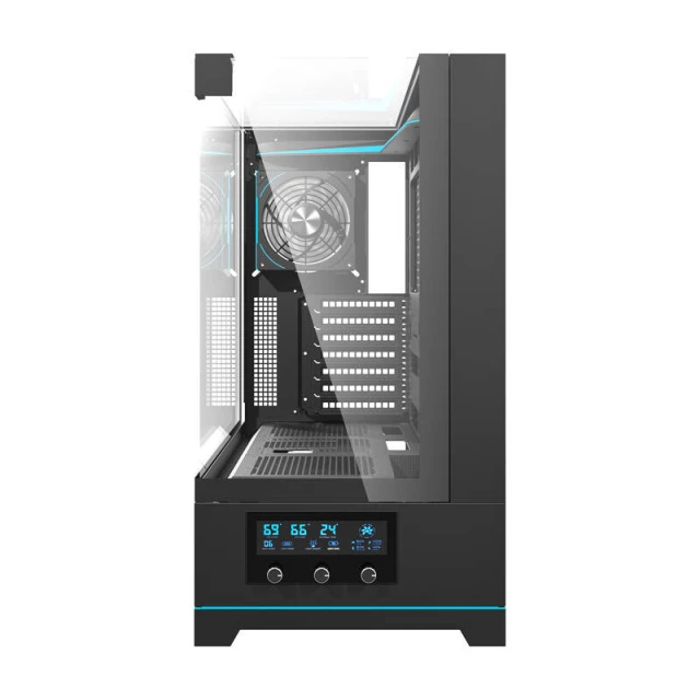 Корпус комп'ютера DARKFLASH DY450 PRO Black + 1 вентилятор (4711527001529)