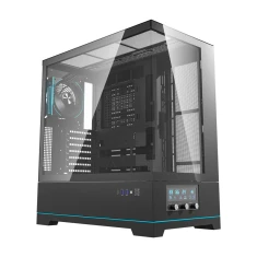 Корпус комп'ютерний Darkflash DY451 PRO Black + 1 вентилятор