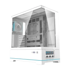 Корпус комп'ютера Darkflash DY451 PRO White + 1 вентилятор (4711527001574)