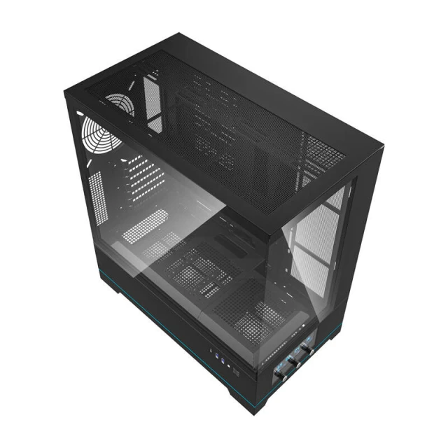 Корпус комп'ютера DARKFLASH DY451 Black без вентиляторів (DY451 Black WITHOUT)