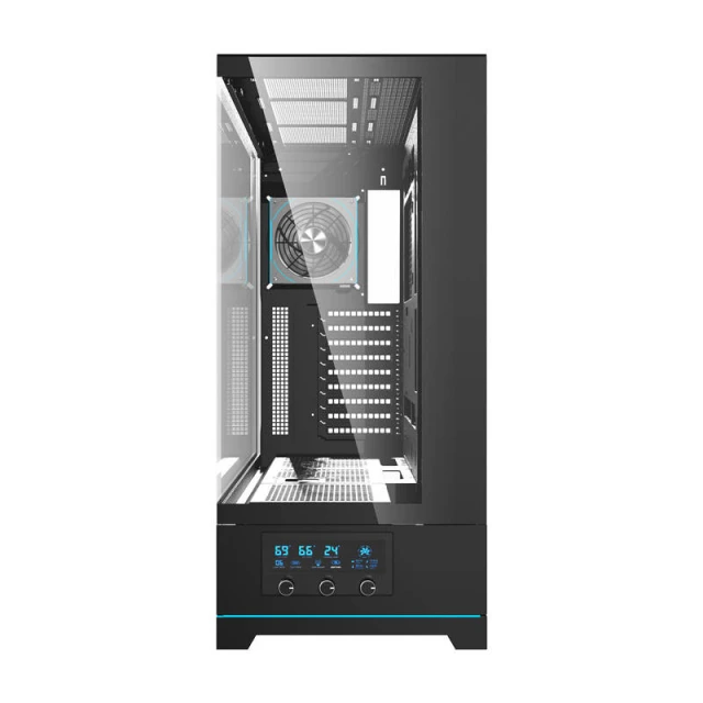 Корпус комп'ютера DARKFLASH DY451L PRO Black + 1 вентилятор (DY451L)