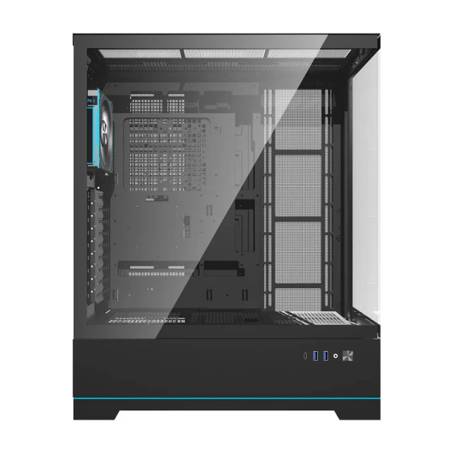 Корпус комп'ютера DARKFLASH DY451L PRO Black + 1 вентилятор (DY451L)