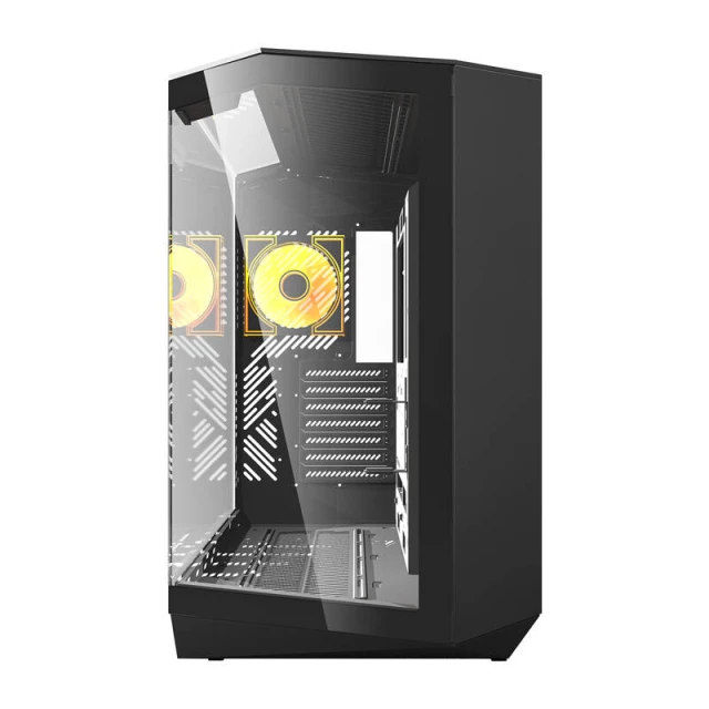 Корпус компьютера Darkflash DY470 4 вентилятора Black