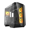Корпус компьютера Darkflash DY470 4 вентилятора Black