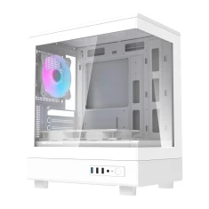 Корпус комп'ютерний Darkflash DB330M White + 3 вентилятора (DB330M)