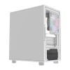 Корпус комп'ютерний Darkflash DB330M White + 3 вентилятора (DB330M)