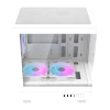 Корпус комп'ютерний Darkflash DB330M White + 3 вентилятора (DB330M)