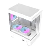 Корпус комп'ютерний Darkflash DB330M White + 3 вентилятора (DB330M)
