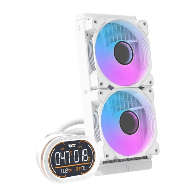 Охолодження CPU Darkflash DH240D v2 White (DH240D)