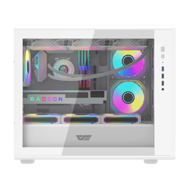 Корпус комп'ютера Darkflash DB460M White (4711527002595)