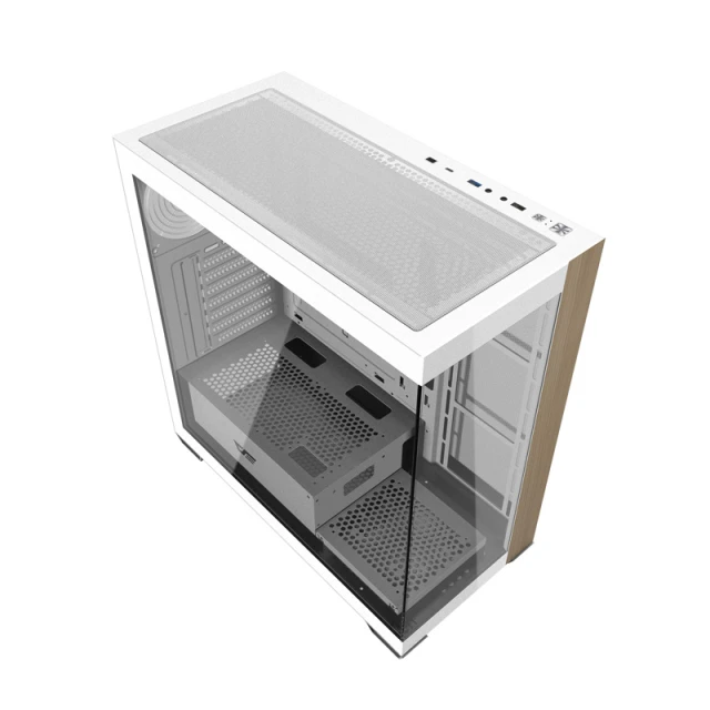 Корпус комп'ютерний Darkflash DS900W без вентиляторів White