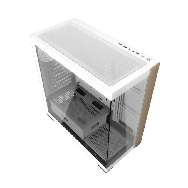 Корпус комп'ютерний Darkflash DS900W без вентиляторів White