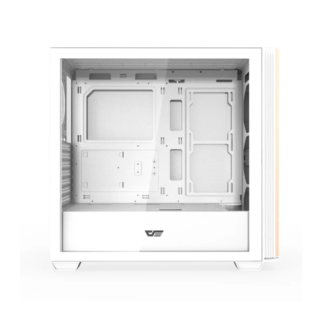 Корпус комп'ютерний Darkflash DS900WS ATX без вентиляторів White