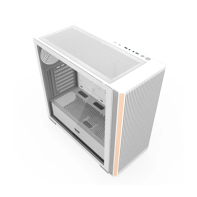 Корпус комп'ютерний Darkflash DS900WS ATX без вентиляторів White