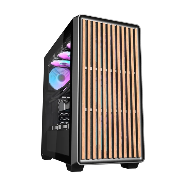 Корпус комп'ютера Darkflash DS900WD + 4 вентилятори Black (4711527004612)