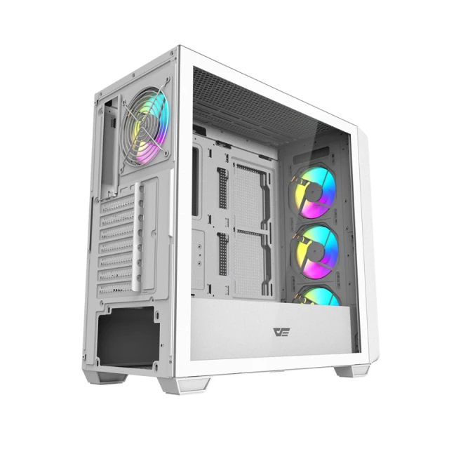 Корпус комп'ютерний Darkflash DS900WD 4 вентилятора White (DS900WD)