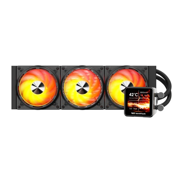 Охолодження водяне процесорне Darkflash DE360 Black (4711527005886)