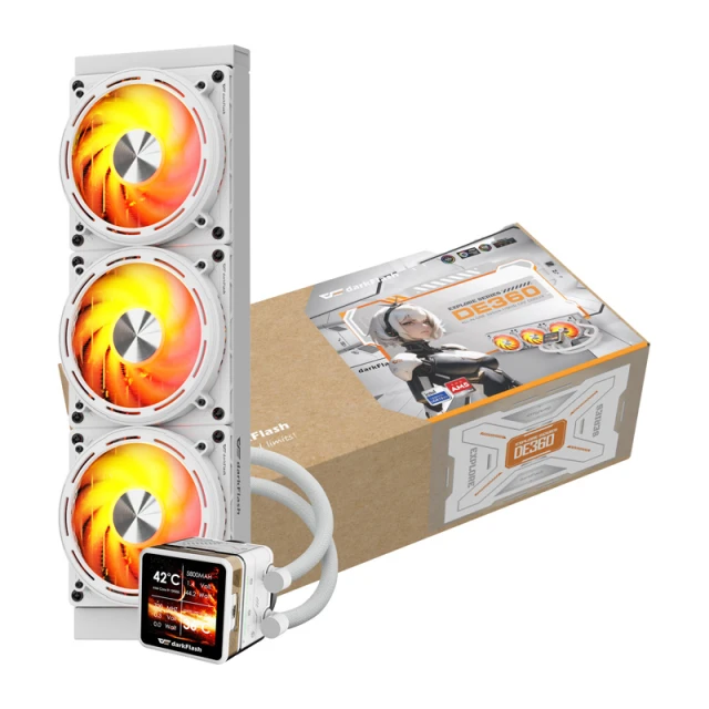 Водяное охлаждение CPU Darkflash DE360 120mm White