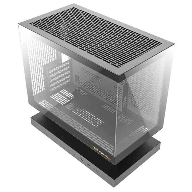 Корпус комп'ютера Darkflash F1 + 6 вентиляторів ARGB Black (4711527006081)
