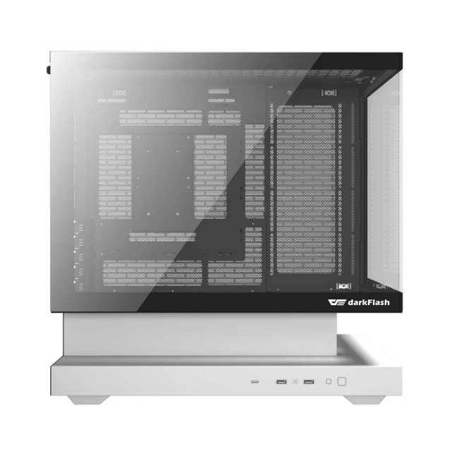 Корпус комп'ютерний Darkflash F1 з 6 вентиляторами ARGB White (4711527006098)