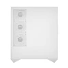 Корпус комп'ютерний DARKFLASH DY460 + 4 вентилятори ARGB White (4711527006159)