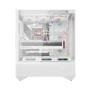 Корпус комп'ютерний DARKFLASH DY460 + 4 вентилятори ARGB White (4711527006159)