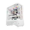 Корпус комп'ютерний DARKFLASH DY460 + 4 вентилятори ARGB White (4711527006159)