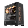 Корпус компьютерный Darkflash Airnova + 3 вентилятора Black (AIRNOVA BLK +3F)