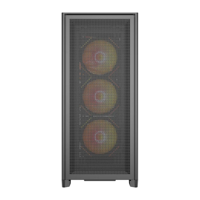 Корпус компьютерный Darkflash Airnova + 3 вентилятора Black (AIRNOVA BLK +3F)