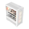 Корпус компьютерный Darkflash AIRNOVA White + 3 вентилятора (AIRNOVA)