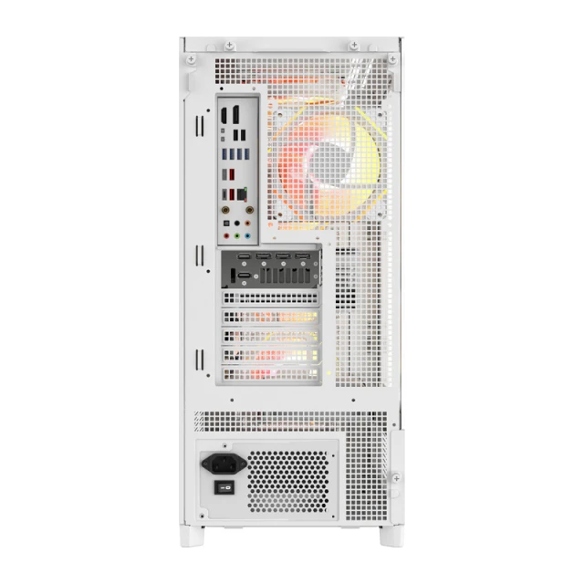 Корпус компьютерный Darkflash AIRNOVA White + 3 вентилятора (AIRNOVA)