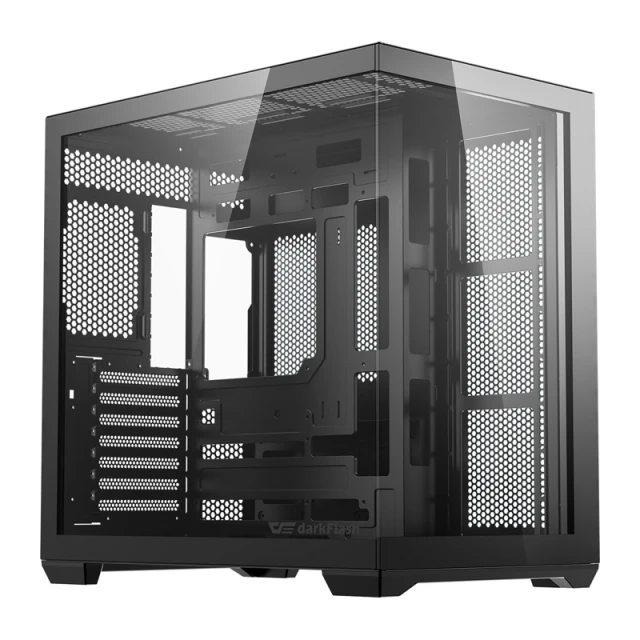 Корпус комп'ютерний Darkflash C280 Black + 7 вентиляторів (C280 BLK +7F)