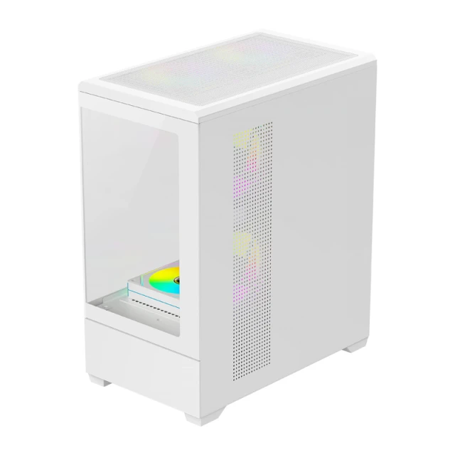 Корпус компьютерный DarkFlash C365 White + 5 вентиляторов