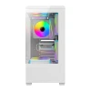 Корпус компьютерный DarkFlash C365 White + 5 вентиляторов