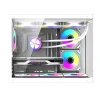 Корпус компьютерный Darkflash B275 PRO White + 6 вентиляторов