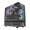 Корпус комп'ютерний Darkflash DS950V з дисплеєм 6 вентиляторів Black (DS950 SCRN BLK +6F)