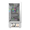 Корпус комп'ютера DarkFlash DS950V White з дисплеєм + 6 вентиляторів