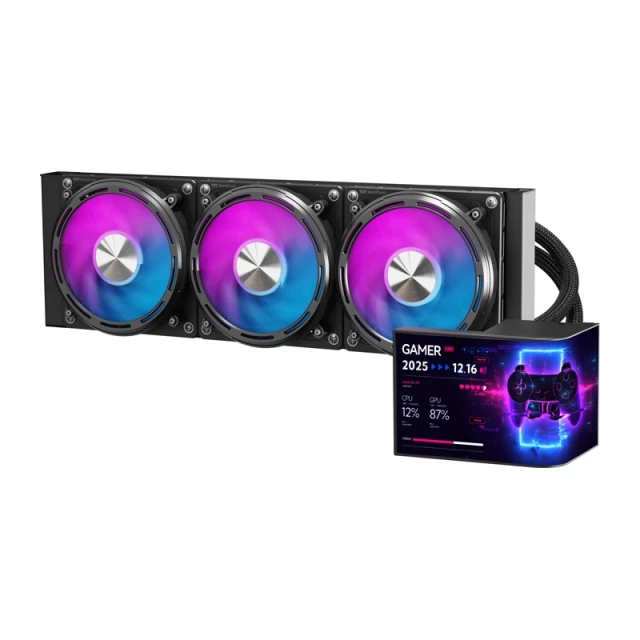 Охолодження CPU DARKFLASH UV360 Black (UV360)