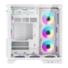 Корпус компьютерный Darkflash TH285 PLUS + 8 вентиляторов White (TH285 PLUS White +8F)