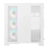 Корпус компьютерный Darkflash TH285 PLUS + 8 вентиляторов White (TH285 PLUS White +8F)